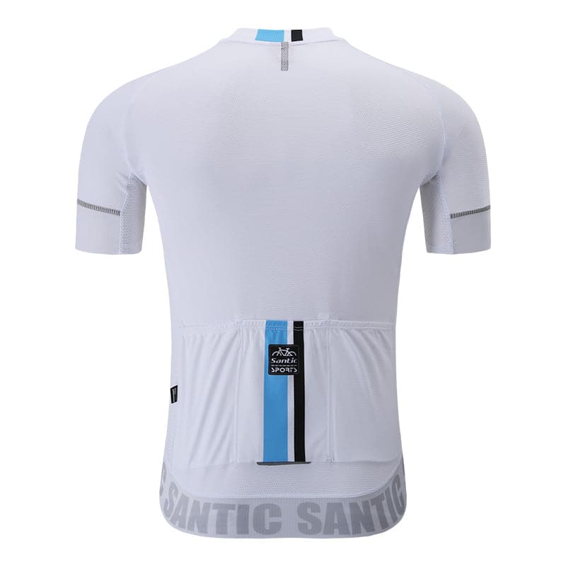 SANTIC Men's Short Sleeve Cycling Jersey - Carmen Ⅱ - Image 6