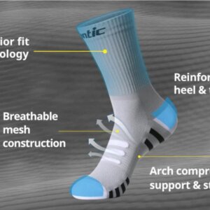 SANTIC Unisex Cycling Socks
